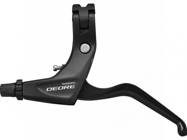 Brzd. páka Shimano  DEORE BL-T611 pro V-brzdu levá 3 prstá černá