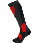 Ponožky BLIZZARD Compress 120, black/grey/red