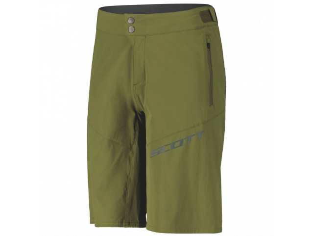 Kraťasy Scott Endurance s cykl. vložkou ls/fit w/padfir green