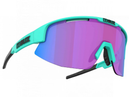 Brýle Bliz MATRIX NANO OPTICS Matt Turquoise Nordic Light Begonia - Violet w Blue Multi