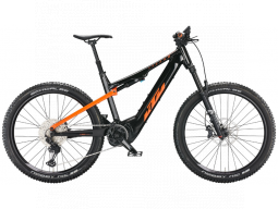 Elektrokolo KTM MACINA LYCAN 771 flaming black (space orange), 2022