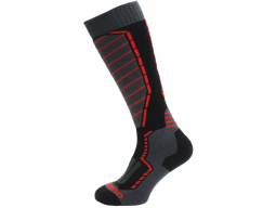 Lyžařské ponožky Blizzard Profi Ski black/anthracite/red