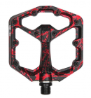 Pedály CRANKBROTHERS Stamp 7 Small Splatter Paint Red