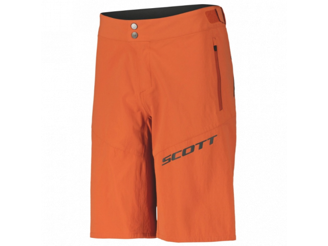 Kraťasy Scott Endurance s cykl. vložkou ls/fit w/padbraze orange
