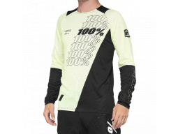 Dres 100%  R-CORE Jersey Yellow/Black