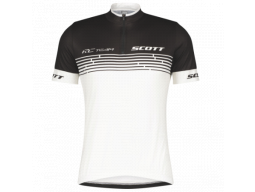 Cyklistický dres SCOTT RC Team 20 white/black