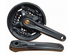 Kliky Shimano FC-MT210, 3x9rychl., 175mm, 40-30-22z, černé