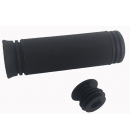 Gripy VELO-311 černý otevřený 100mm, OEM 1 ks