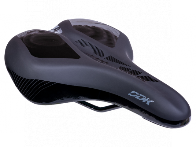 Sedlo DDK DD123MF XL- elastogel černo-šedé