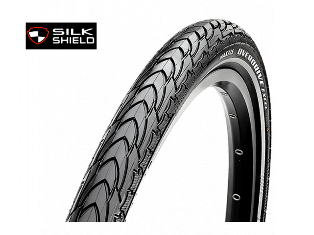 Plášť MAXXIS Overdrive Excel 700 x 40c Silkshield drát Reflex