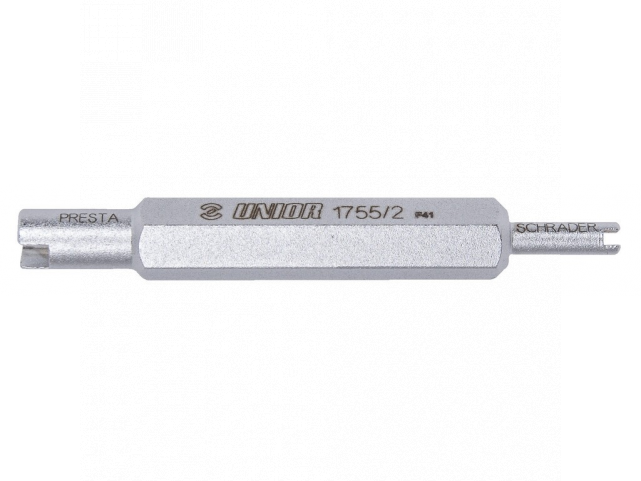 Klíč UNIOR na vložky AV/FV ventilků, ocel, šedý