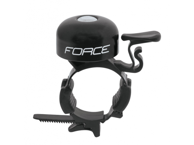 Zvonek FORCE Fe/plast 22,2-31,8mm, černý
