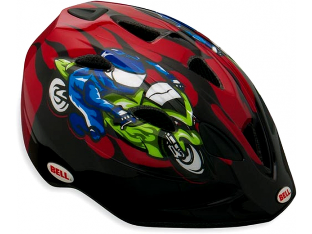 Helma Bell TATER Red Moto GP Flames