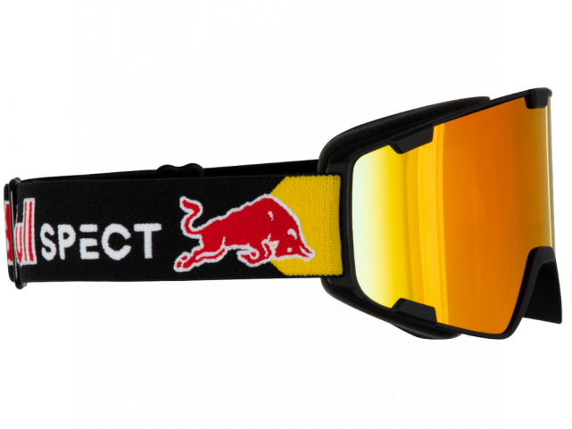 Lyžařské brýle RED BULL SPECT PARK-20RE2, black/brown with red mirror