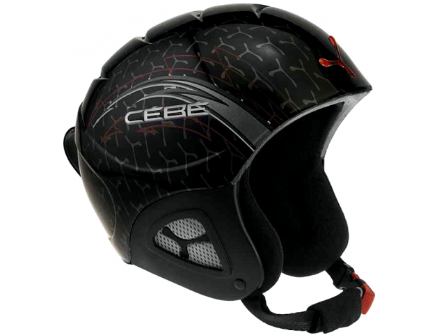 Helma Cébé PLUMA JUNIOR BASICS Black Racing Silver Red 