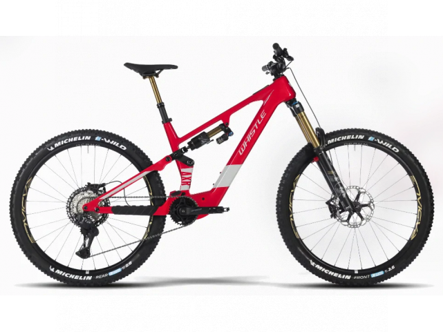 Elektrokolo Whistle EBIKE AXR C10.7 RED/GREY