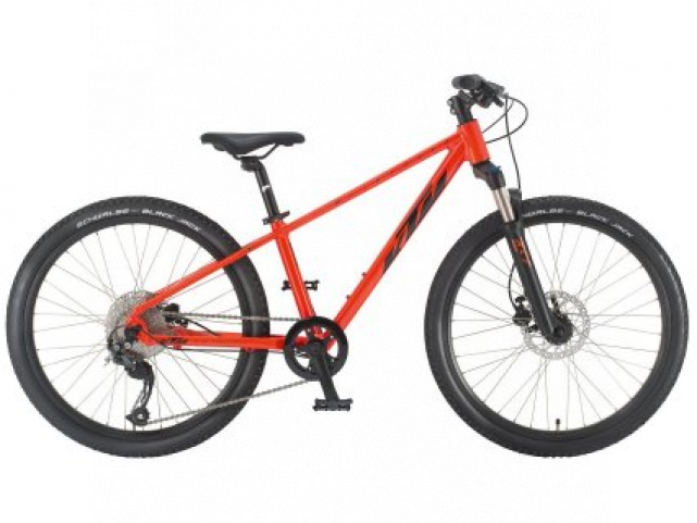 Kolo KTM Wild Speed Disc 24 metallic black (fire orange), 2022