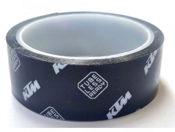 Páska na ráfek KTM 10 M X 27 MM, černá/bílá