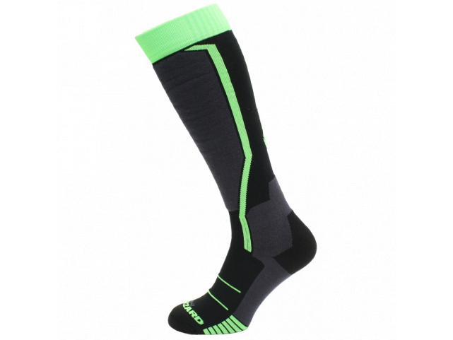 Lyžařské ponožky Blizzard Allround ski black/anthracite/green