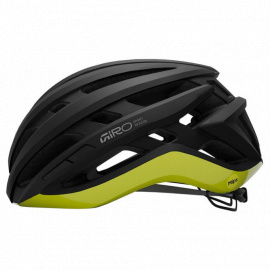 Helma GIRO Agilis MIPS Mat Black/Gloss Hi Viz Yellow