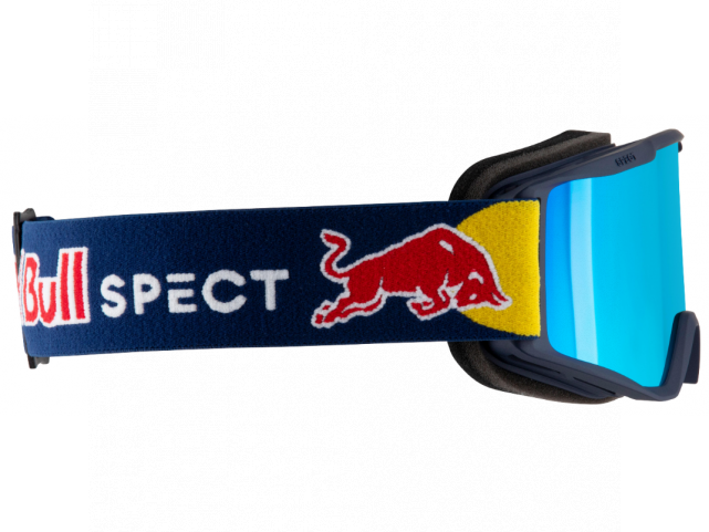 Lyžařské brýle RED BULL SPECT NEON-03BL3, blue/smoke with blue mirror