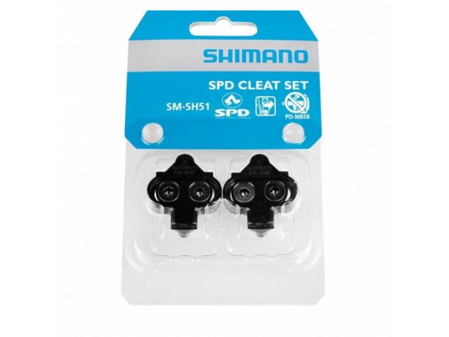 SHIMANO zarážky SMSH51 SPD jednosměrné uvolnění bez plátu bal