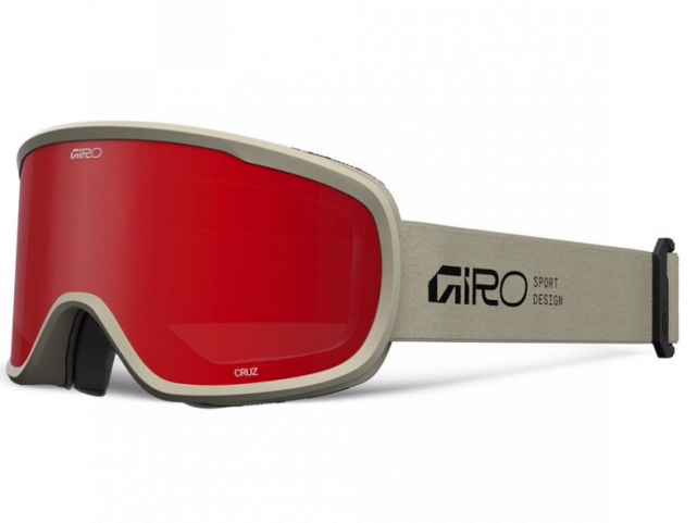 Lyžařské brýle GIRO Cruz Stone Stacked-Amber Scarlet