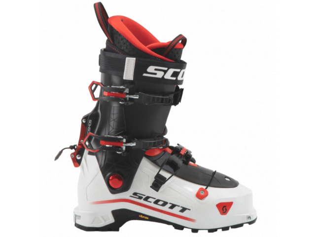 Skialpové boty Scott COSMOS white/red