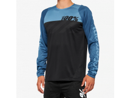 Dres 100% R-CORE LS Black/Slate Blue