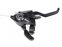 Řadící brzdová páka Shimano ALTUS ST-EF51 MTB/trek pro V-brzdy pravá 7 rychl 2 prstá černá (baleno)