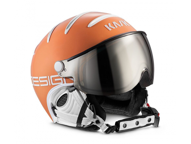 Helma Kask CLASS SPORT Peach Silver Mirror